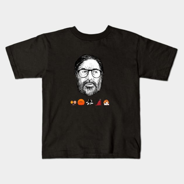 Francis Ford Coppola Films Kids T-Shirt by GrampaTony